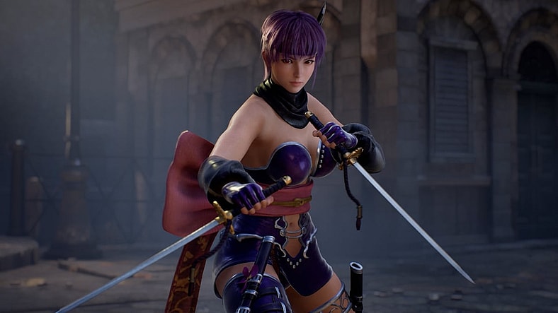 Ayane (Wakana Yamazaki) is ready to fight in Ninja Gaiden 2 Black (2025), Koei Tecmo Games