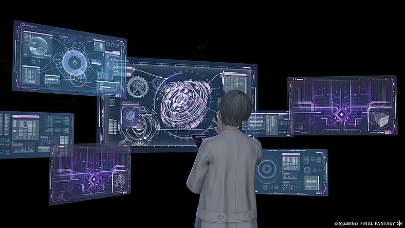 Calyx tinkers with complex data in Final Fantasy XIV (2013), Square Enix