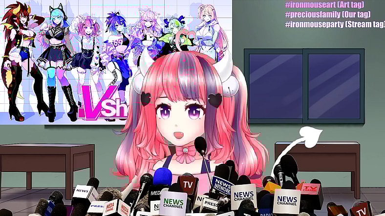 Where did I come from? via Ironmouse, YouTube