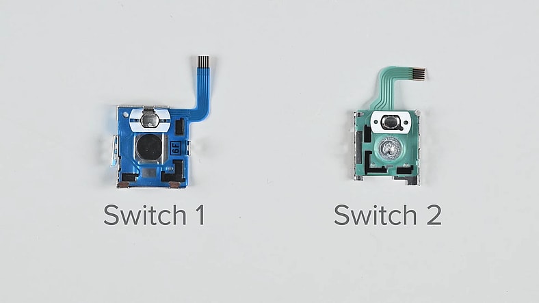 iFixit compares the joysticks for the Nintendo Switch and Switch 2 in Joy-Con Drift Isn’t Dead: Inside the Switch 2, YouTube
