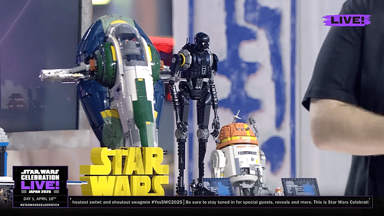 The Lego K-2SO Security Droid is revealed in Star Wars Celebration - DAY 1 Replay, YouTube