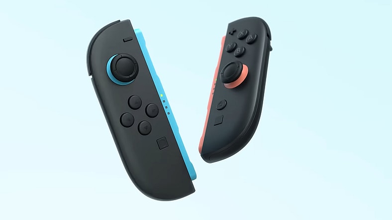 A pair of Joy-Con 2s in Nintendo Switch 2 – First-look trailer, YouTube