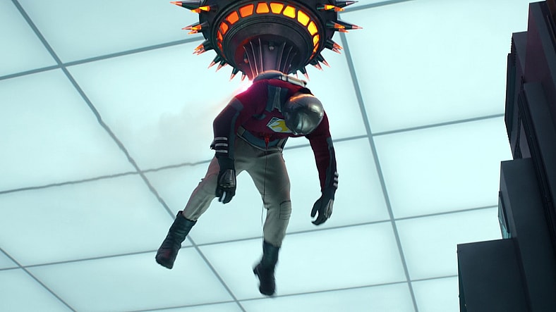 The Earth-2 Peacemaker (John Cena) meets his accidental end in Peacemaker Season 2 Episode 1 "The Ties That Grind" (2025), DC Studios