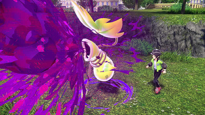 Mega Victreebel spews a torrent of sludge in Pokémon Legends: Z-A (2025), Nintendo
