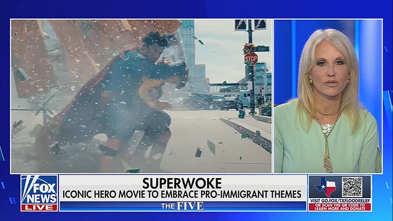 Kellyanne Conway decries 'Superman' as woke propaganda on The Five (2025), Fox News