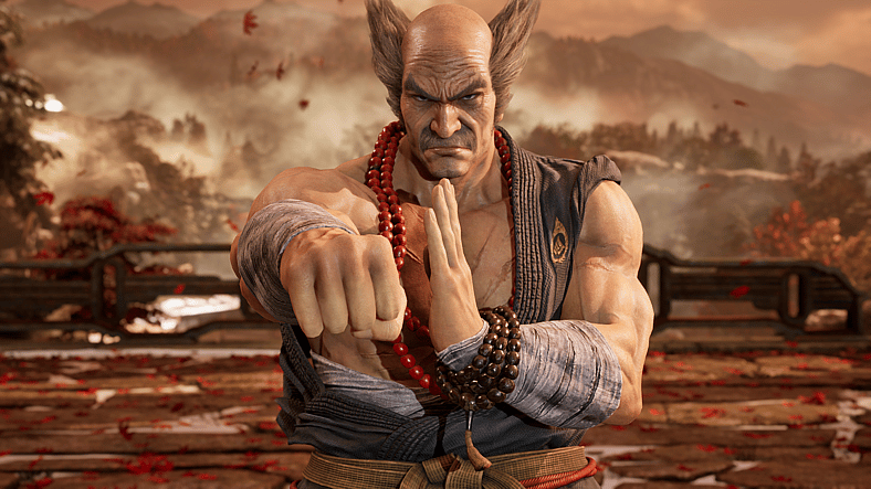 Heihachi Mishima (Taiten Kusunoki) focuses his mind in Tekken 8 (2024), Bandai Namco Entertainment