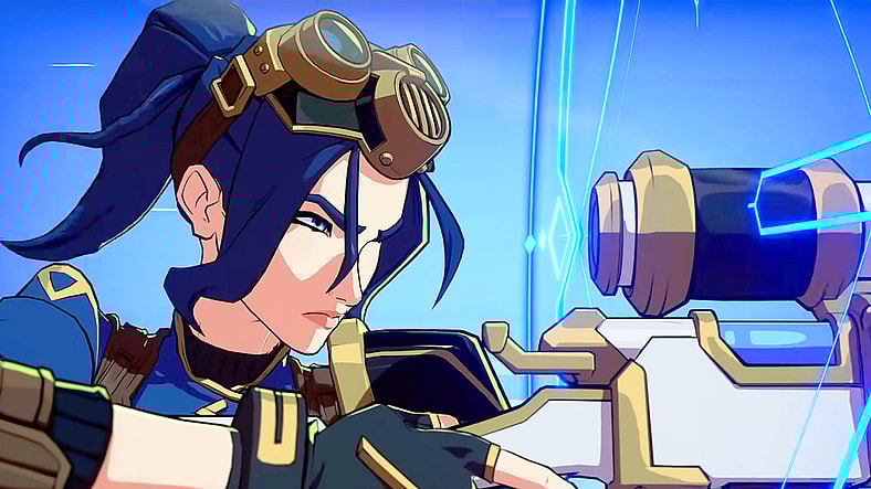 Caitlyn (Jemma Moore) takes aim in 2XKO (2025), Riot Games