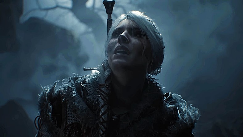 Ciri (Ciara Berkeley) takes a breather after felling the Bauk in The Witcher 4 (TBA), CD Projekt Red