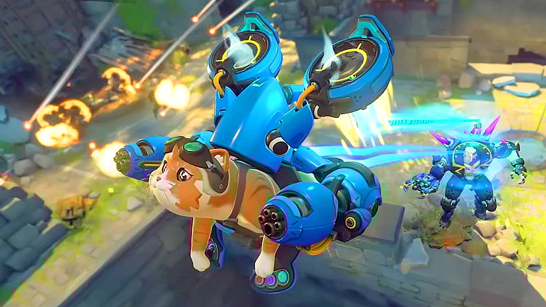 Jetpack Cat (Jennifer Hale) takes to the skies in Overwatch (2026), Activision Blizzard