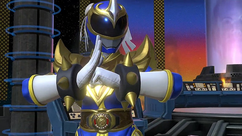 Chun-Li (Laura Bailey) receives her own Power Coin in Power Rangers: Battle for the Grid (2019), nWay