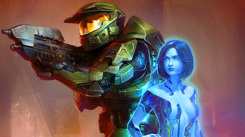 Concept art for Master Chief (Steve Downes) and Cortana (Jen Taylor) in Halo: Campaign Evolved (2026), Halo Studios