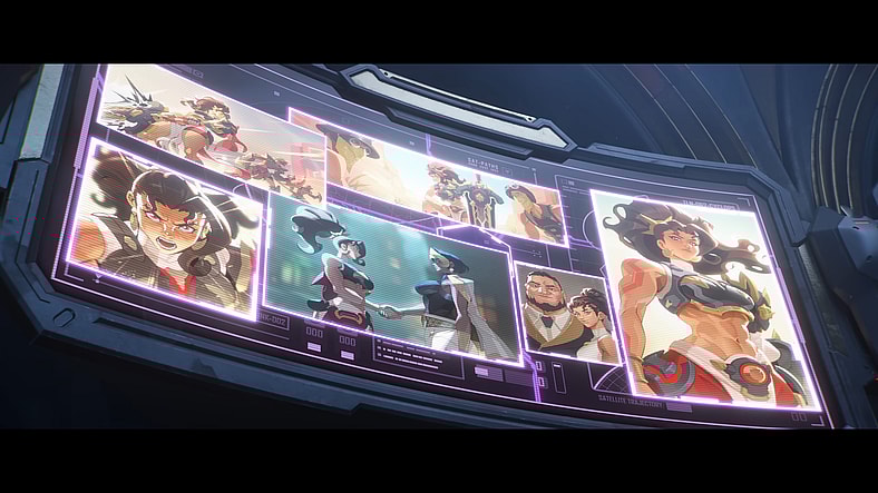 Doomfist (Sahr Ngaujah) updates Talon on Vendetta's suspicious activities in Overwatch (2026), Activision Blizzard