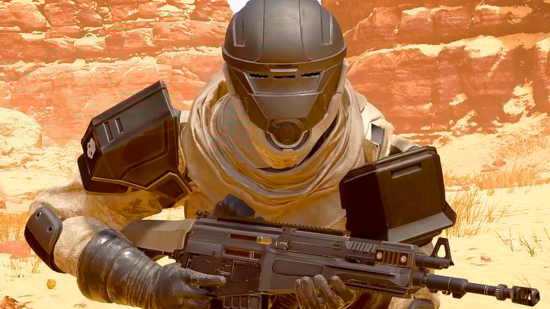 A Super Earth loyalist answers the call of duty in Helldivers 2 (2024), Sony Interactive Entertainment