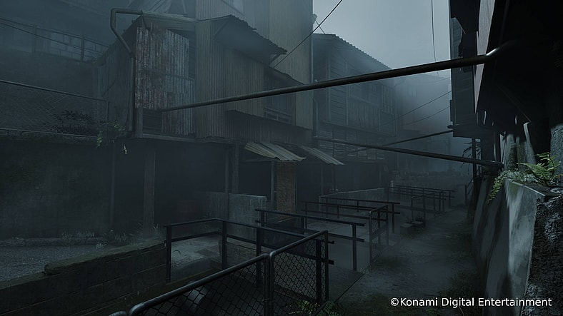 Ebisugaoka's suffocating alleys are worse with fog in Silent Hill f (TBA), Konami