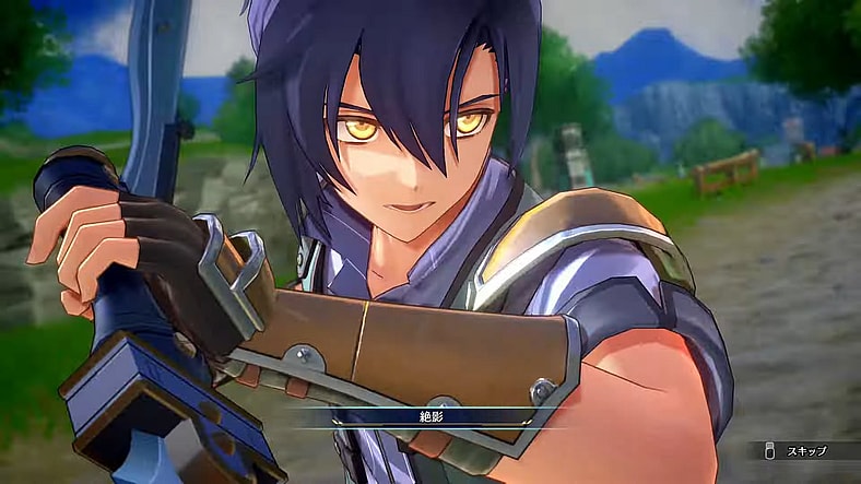 Joshua (Natsumi Fujiwara) burns for a fight in Trails in the Sky 1st Chapter (2025), Nihon Falcom