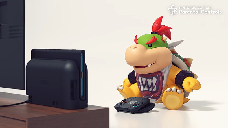Bowser Jr. (Caety Sagoian) fires up his Nintendo Switch 2 (2025), Nintendo