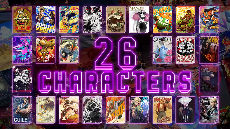 The full roster of fighters (thus far) will be available to players who pick up Street Fighter 6: Year 1-2 Fighters Edition (2025), Capcom