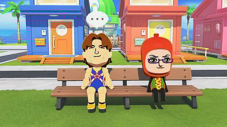 Patrick (N/A) chats with Dr. Winters (N/A) in Tomodachi Life: Living the Dream (2026), Nintendo