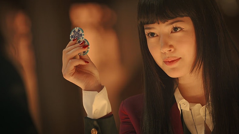 Yumeko (Miku Martineau) raises the stakes in Bet Episode 1 "Game On" (2025), Netflix