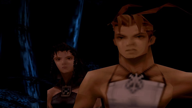 Callo Merlose and Ashley Riot head over to Duke Bardorba's Manor in Vagrant Story (2000), Square
