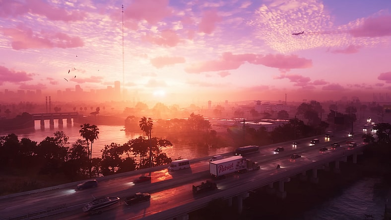 The sun sets before Vice City can shine in Grand Theft Auto VI (2026), Rockstar Games