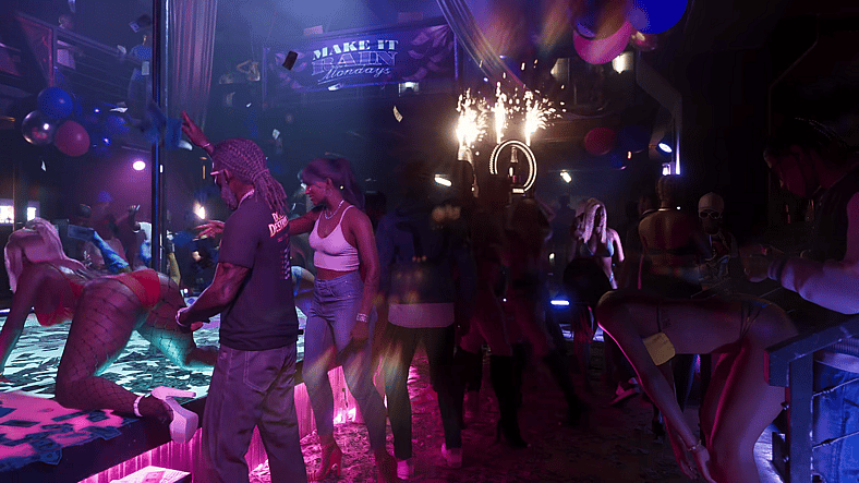 It's Make It Rain Mondays in Grand Theft Auto VI (2026), Rockstar Games