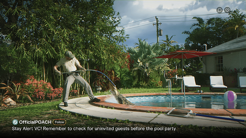 Always check for uninvited guests at the pool party in Grand Theft Auto VI (2026), Rockstar Games