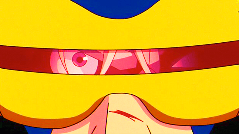 Cyclops (Ray Chase) dares Bastion (Theo James) to blink in X-Men ’97 Season 1 Episode 10 ‘Tolerance is Extinction – Part 3’ (2024), Marvel Entertainment