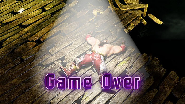 Zangief (Kenta Miyake) throws in the towel in Street Fighter 6 (2023), Capcom