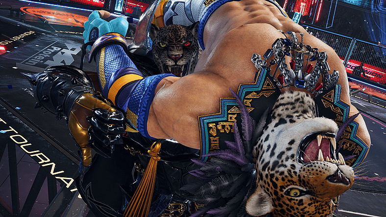 Armor King moments before slamming King to the mat in Tekken 8 (2024), Bandai Namco Entertainment