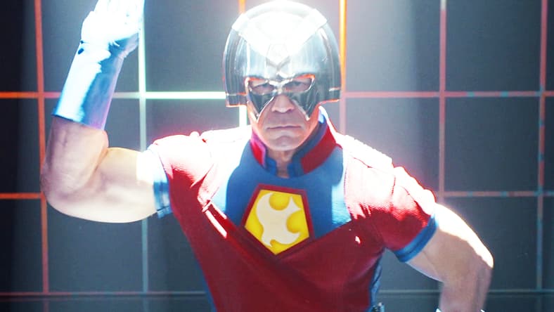 Christopher Smith (John Cena) boogies down in the intro to Peacemaker Season 2 (2025), DC Studios