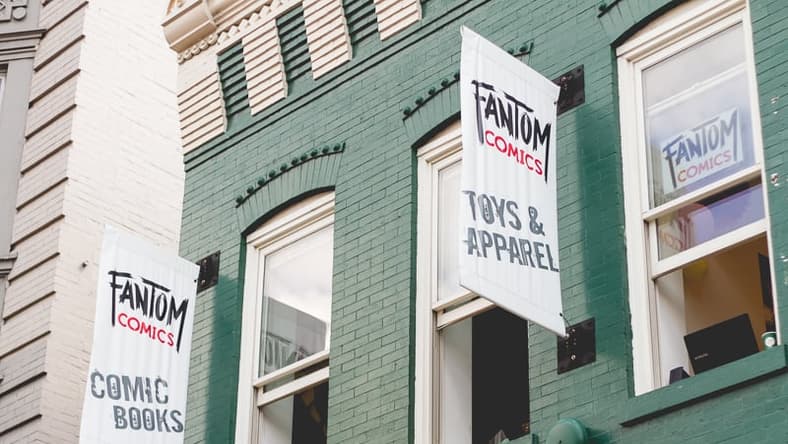 Fantom Comics in Dupont Circle, Washington D.C.