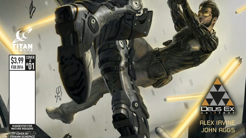Deus Ex #1 Cover