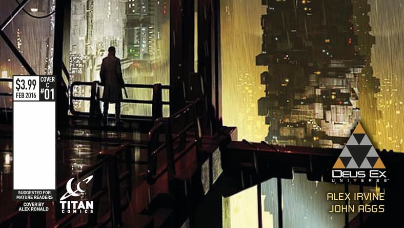 Deus Ex #1 Cover