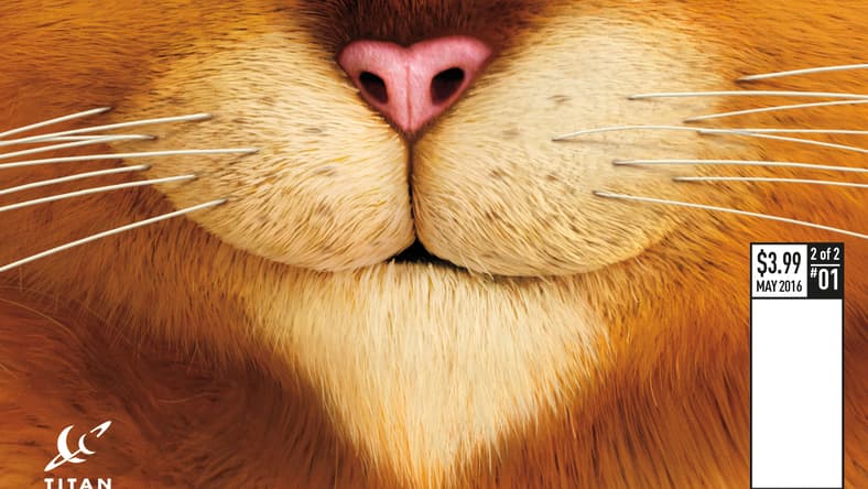 Puss In Boots #1 Film Art Cover