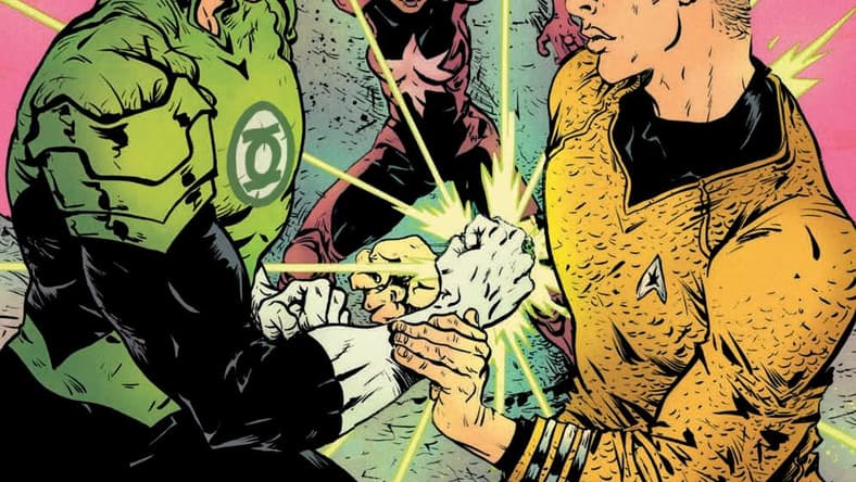 Star Trek/Green Lantern #2 Cover