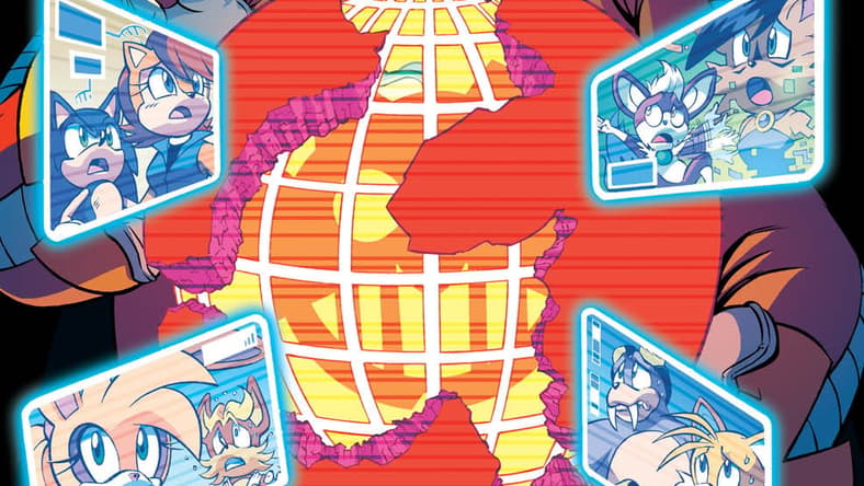 Sonice the Hedgehog #284 Cover