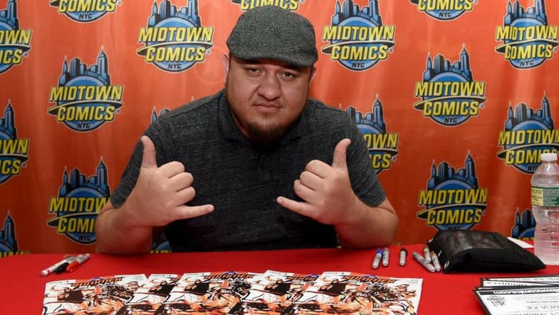 samoa joe wwe comics