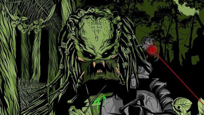 An artistic rendering of a Predator