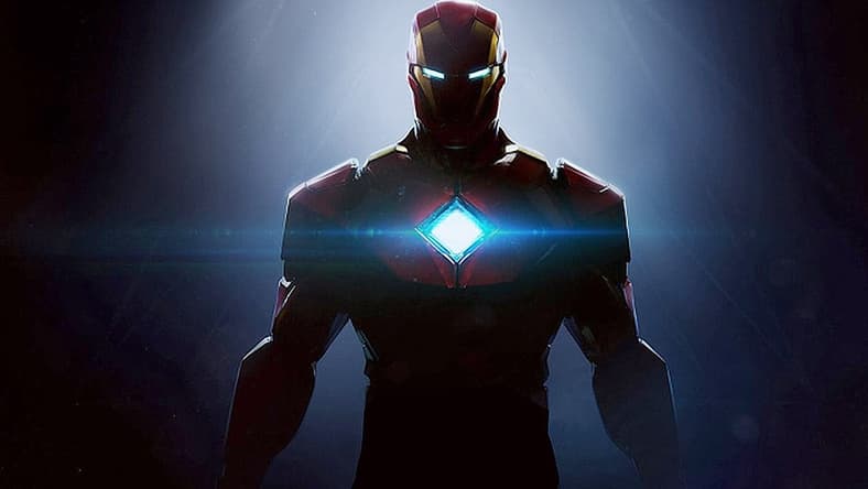 Promo art for Iron Man, from Motive Studio