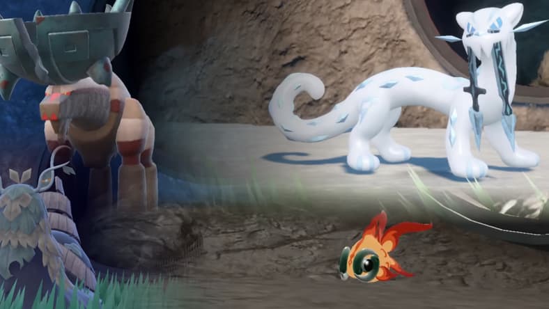 The four Treasures of Ruin: Ting-Lu, Chien-Pao, Wo-Chien, and Chi-Yu via Pokémon Scarlet & Violet (2022), Nintendo