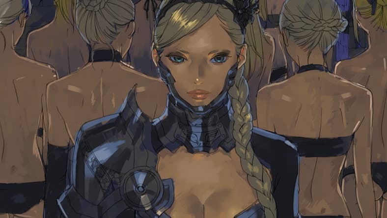 Digital Trial Painting for Analog by Mengo Yokoyari via Pixiv