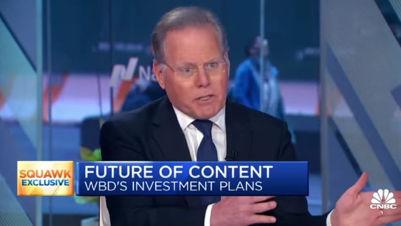 David Zaslav on CNBC on CNN plus
