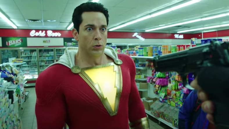 Shazam-Levi stares down barrel