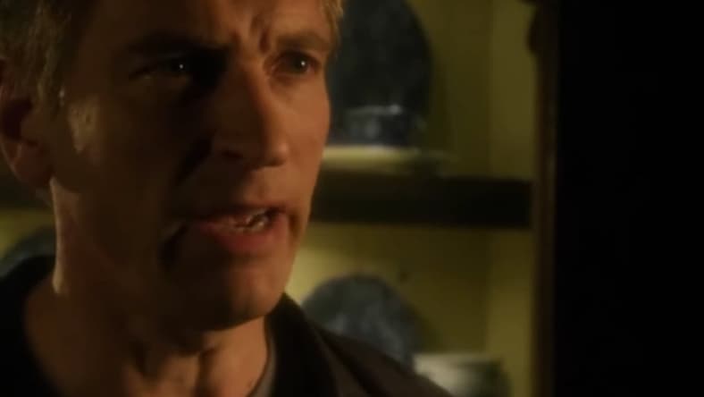 Julian Sands on the Smallville screen