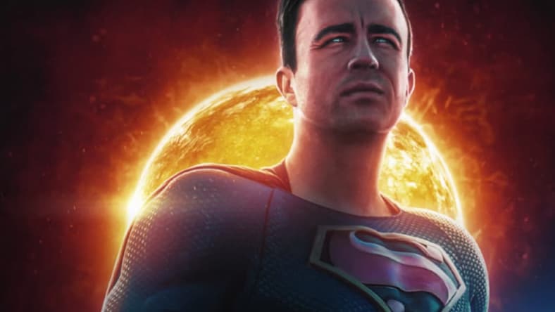 Glenn Kiil on Superman-Solar poster
