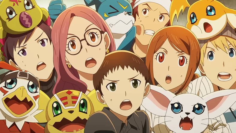 Digimon Adventure 02 DigiDestined and their Digimon in Digimon Adventure 02: The Beginning Trailer (2023), Toei Animation via Youtube