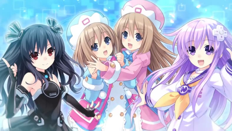 CPU Candidates Uni, Rom, Ram, and Nepgear via Neptunia: Sisters VS Sisters (2023), Idea Factory International