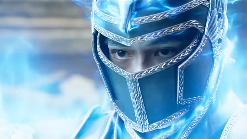 Seiya (Mackenyu) embraces the power of the Pegasus cloth in Knights of the Zodiac: The Beginning (2023), Sony