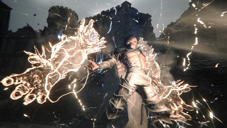 Clive Rosfield (Yuma Uchida) unleashes his might in Final Fantasy XVI (2023), Square Enix